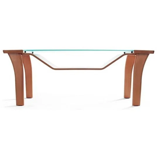 Stressless by Ekornes Tables 5226013 02 Windsor Table with Glass Top